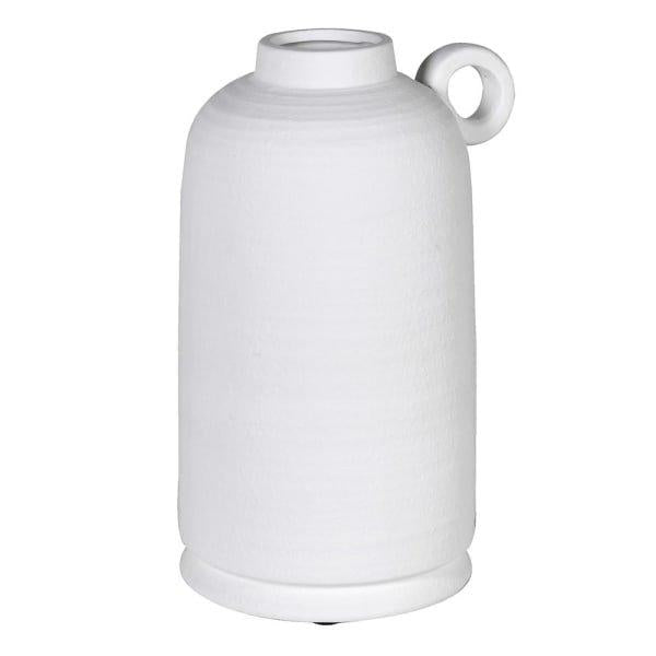 White Cement Vase