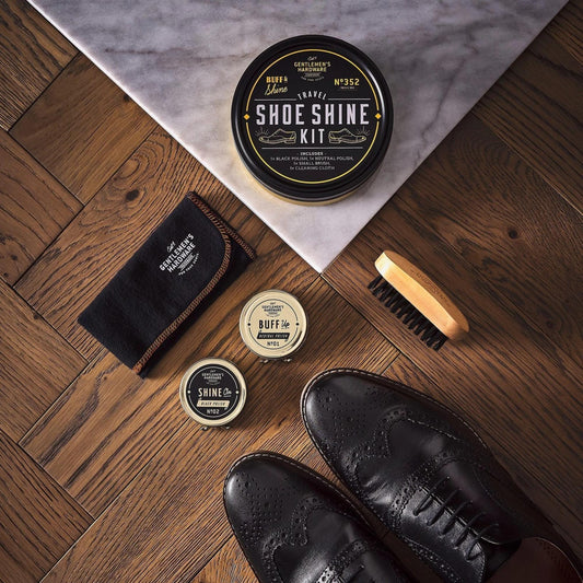 Gentlemen's Hardware Shoe Shine Kit