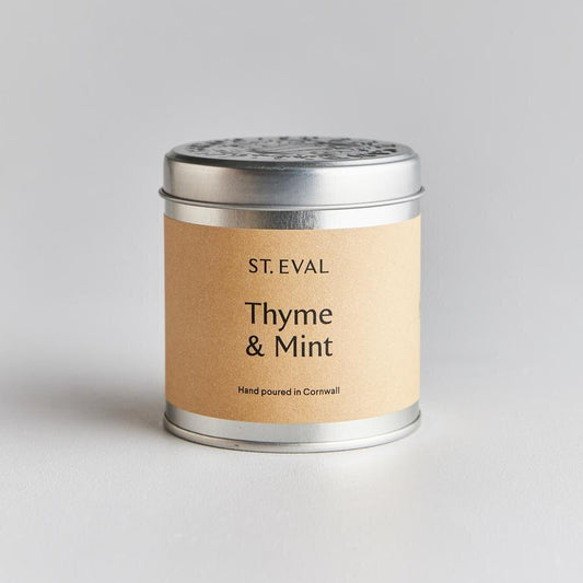 St Eval Thyme and Mint Candle